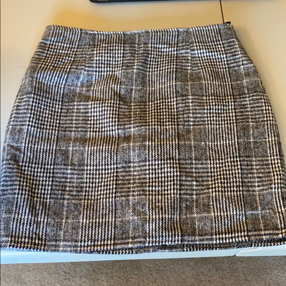 Plaid skirt